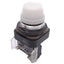 Used Allen Bradley 800T-Q10W White Indicator Pilot Light, ø30mm, 120VAC/VDC Lamp