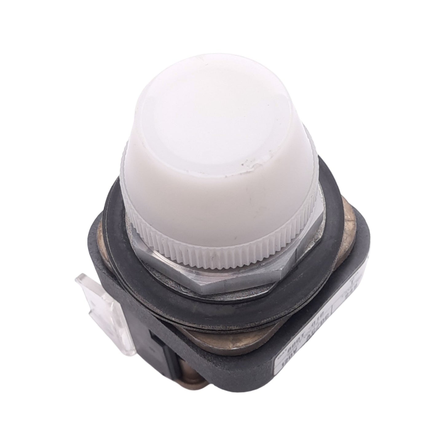 Used Allen Bradley 800T-Q10W White Indicator Pilot Light, ø30mm, 120VAC/VDC Lamp