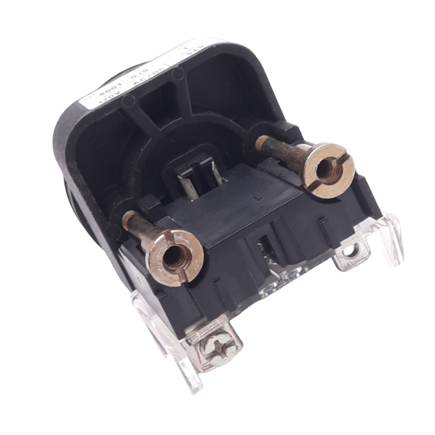 Used Allen Bradley 800T-Q10W White Indicator Pilot Light, ø30mm, 120VAC/VDC Lamp