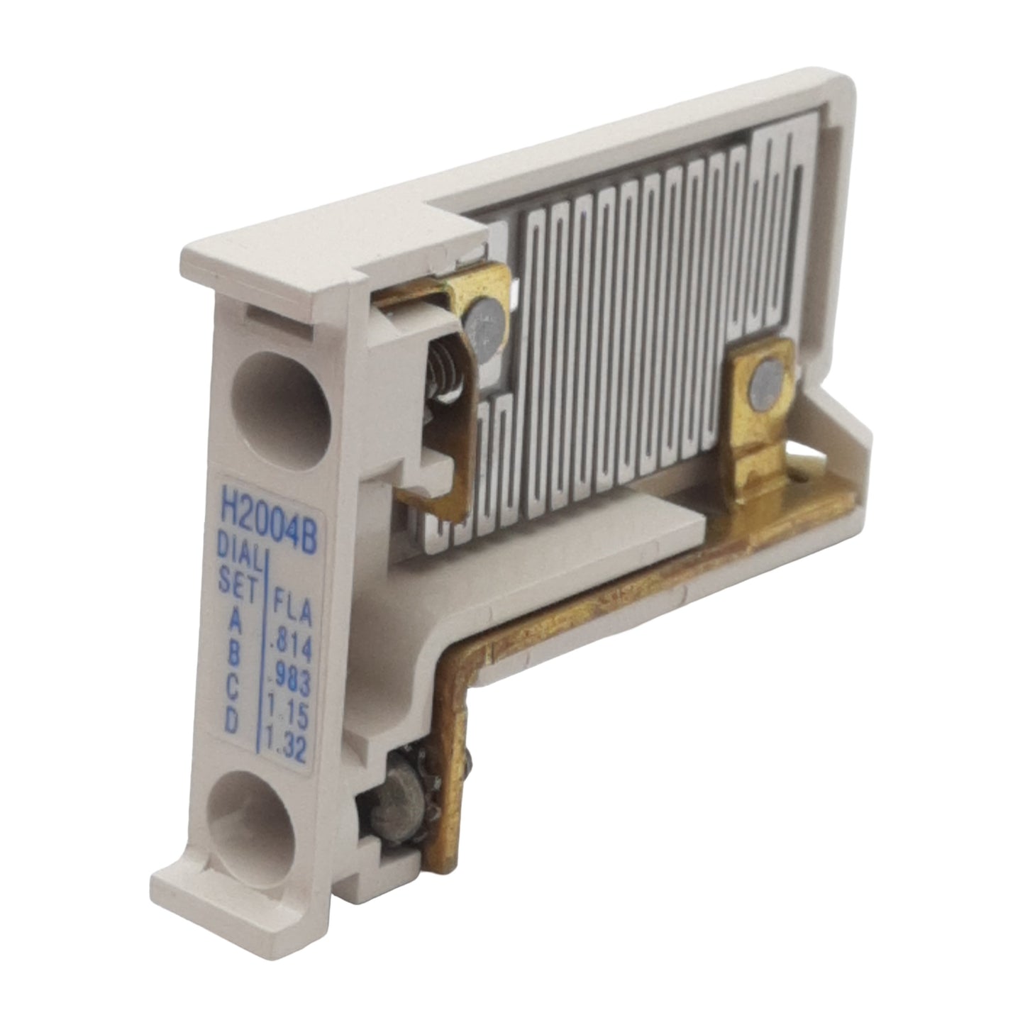 New Lot of 3 Eaton H2004B-3 Overload Heater Coil, 0.814-1.32A Range, 32 or 75A Relay