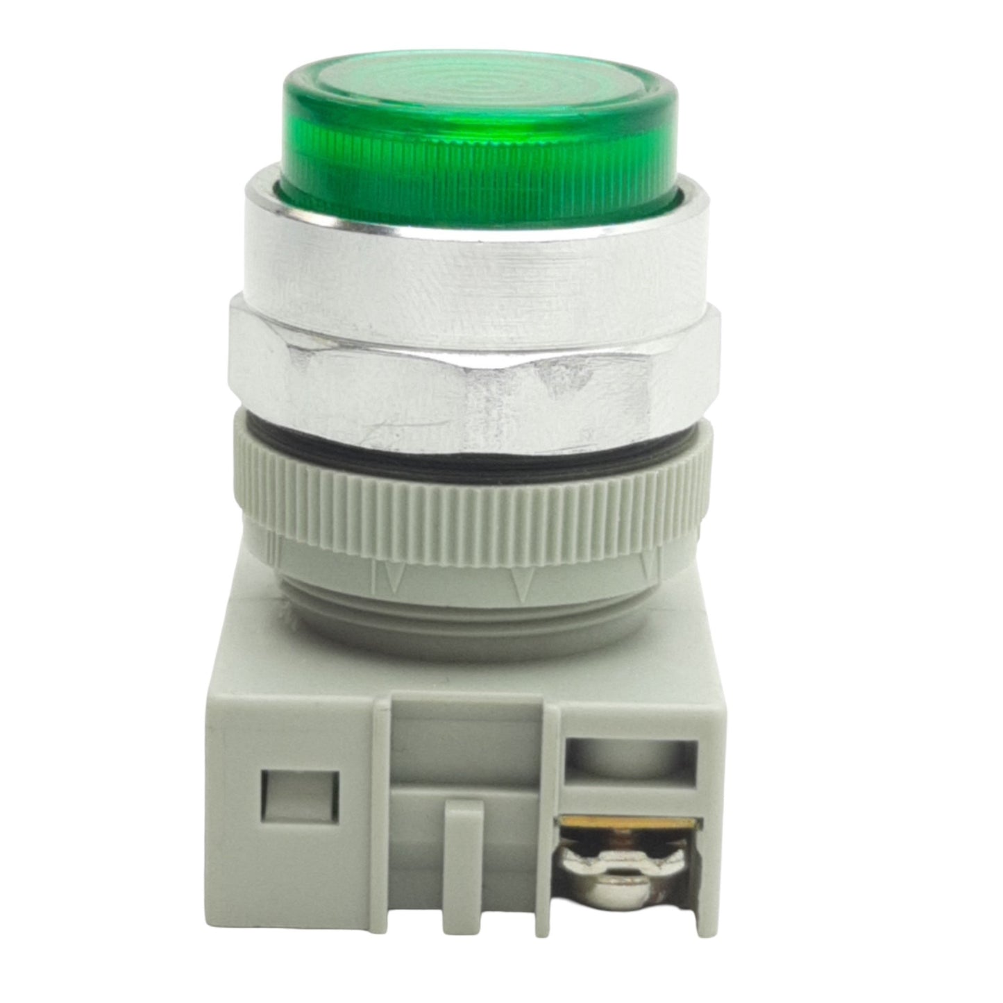 Used IDEC APW199D-G-24V Pilot Light ø22mm Diameter, Green Flat Lens, *No Bulb*