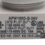 Used IDEC APW199D-G-24V Pilot Light ø22mm Diameter, Green Flat Lens, *No Bulb*