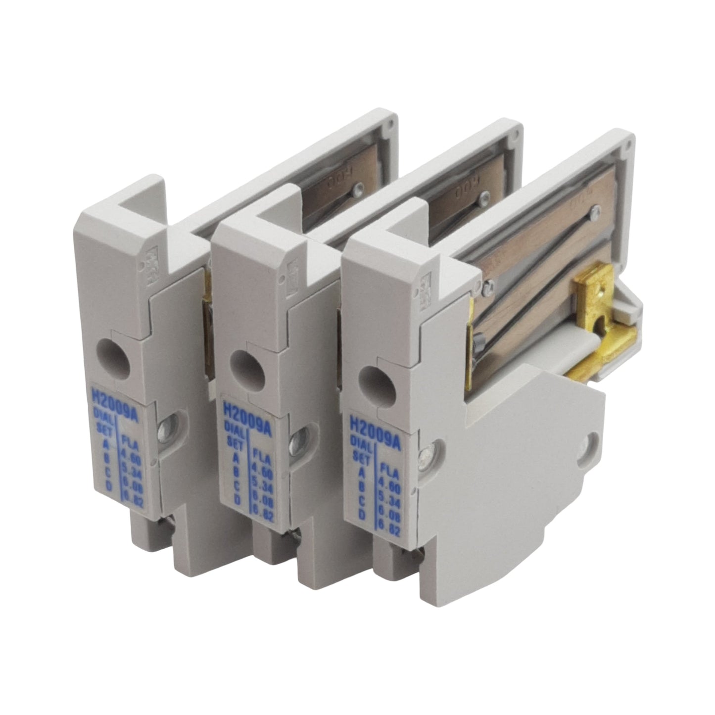 New Lot of 3 Eaton H2009A-3 Freedom Overload Heater Coil, 4.60-6.82A Range