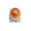 Used IDEC APW299D-A-120V Pilot Light ø22mm Diameter, Amber Dome Lens, *No Bulb*