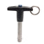 Used Jergens 801052 PUSH T-Handle Kwik Loc Quick Release Pin, ø3/8in x 1-1/2in