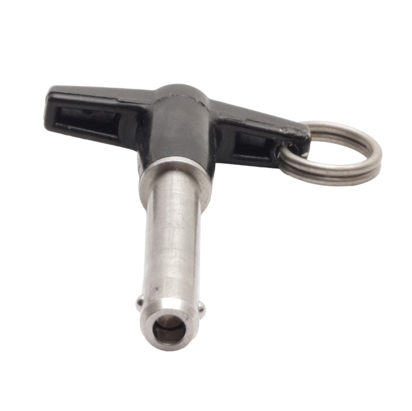 Used Jergens 801052 PUSH T-Handle Kwik Loc Quick Release Pin, ø3/8in x 1-1/2in