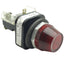 Used Allen Bradley 800H-QR10R Red Indicator Pilot Light, ø30mm, 120VAC/VDC Lamp
