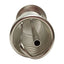 Used Stainless Steel Sanitary Heat Exchange Coil, 16in Coil, 6in Tri-Clamp, 1/2NPT