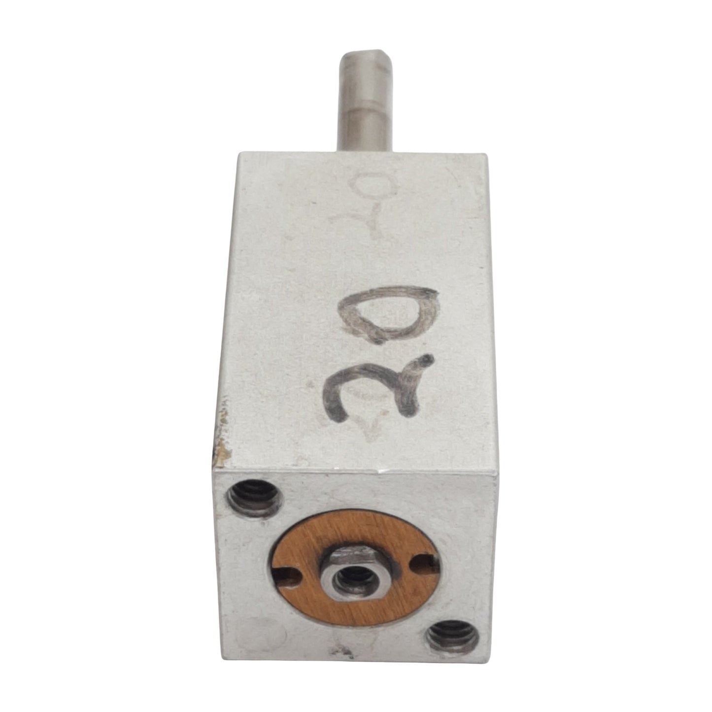 Used Compact SD34X112 Pneumatic Cylinder, ø3/4in Bore, 1-1/2in Stroke, #10-32, 250psi