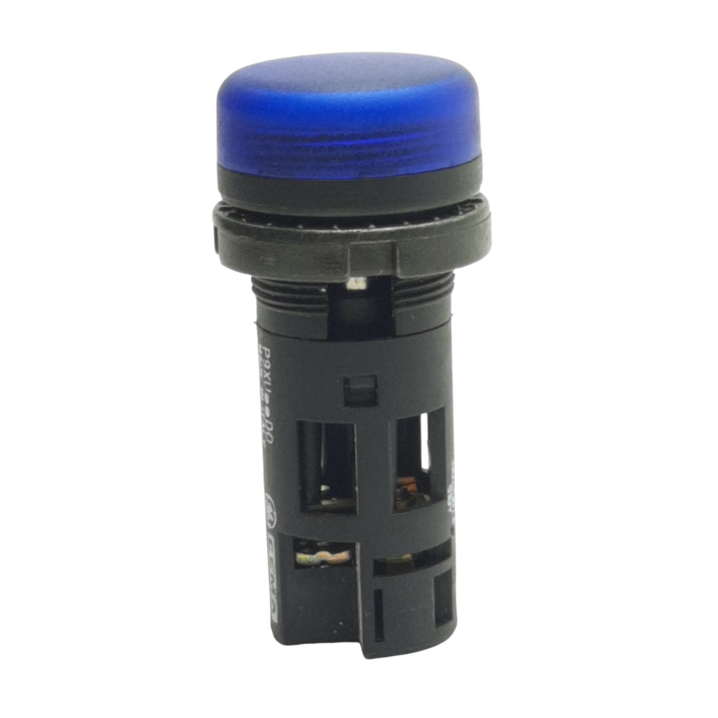 Used Lot of 2 CEMA P9XULD0 Pilot Light ø28mm, Blue, 380VAC/DC, 2 Watts, Diffused Lens