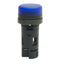 Used Lot of 2 CEMA P9XULD0 Pilot Light ø28mm, Blue, 380VAC/DC, 2 Watts, Diffused Lens