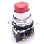 New Cutler-Hammer 10250T31R Red Extended Pushbutton, 30.5mm, 1NO 1NC, 600VAC/250VDC