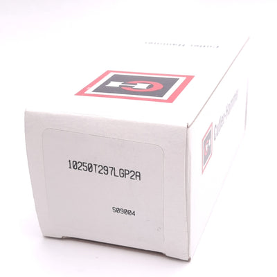 New Cutler-Hammer 10250T297LGP2A Illuminated Pushbutton, 30.5mm, 1NO 1NC, 120V LED