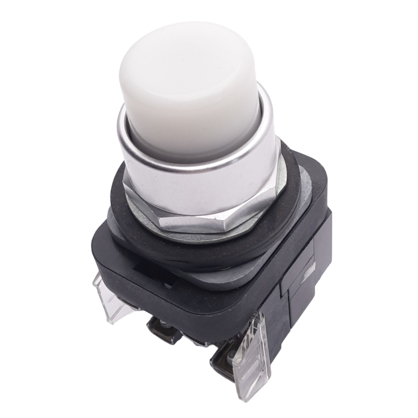 Used Allen Bradley 800T-PB16W White Illuminated Pushbutton, ø30mm, 1NO 1NC, 600V Max