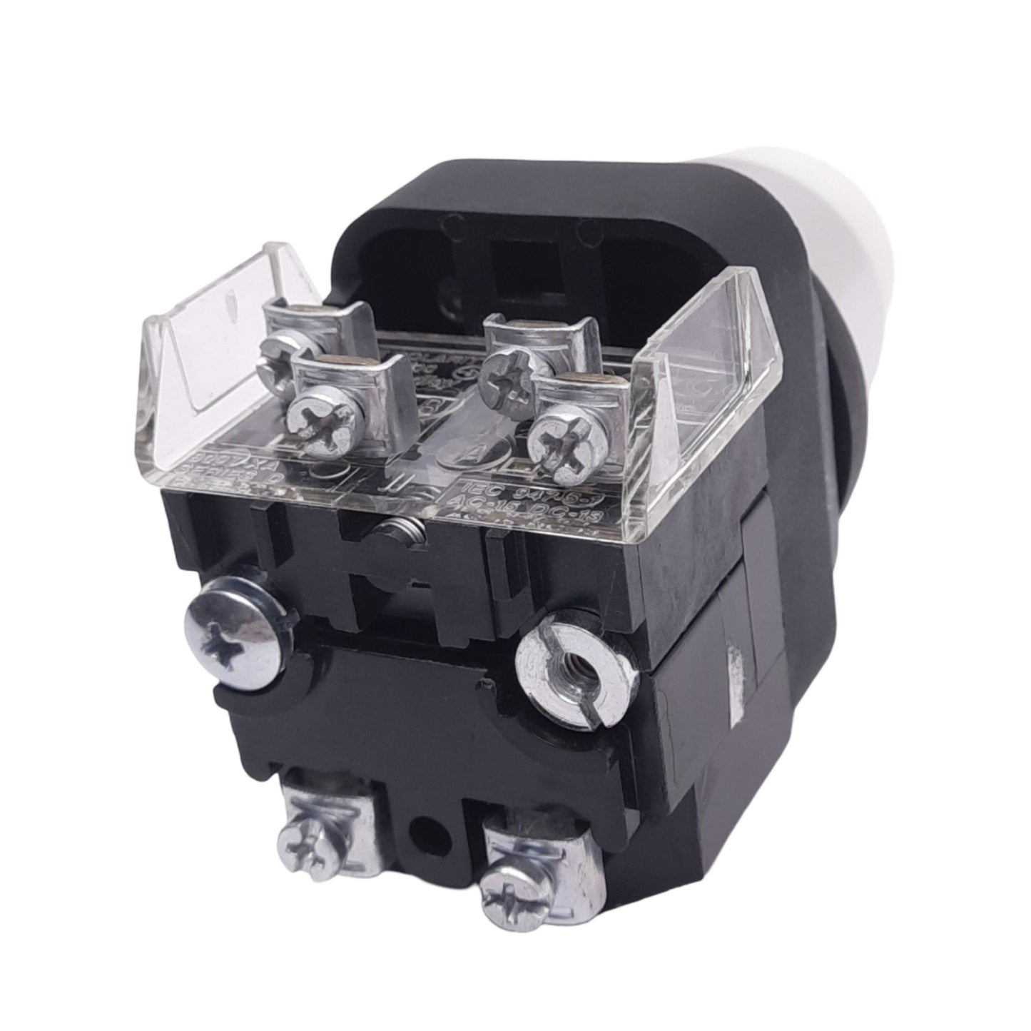 Used Allen Bradley 800T-PB16W White Illuminated Pushbutton, ø30mm, 1NO 1NC, 600V Max