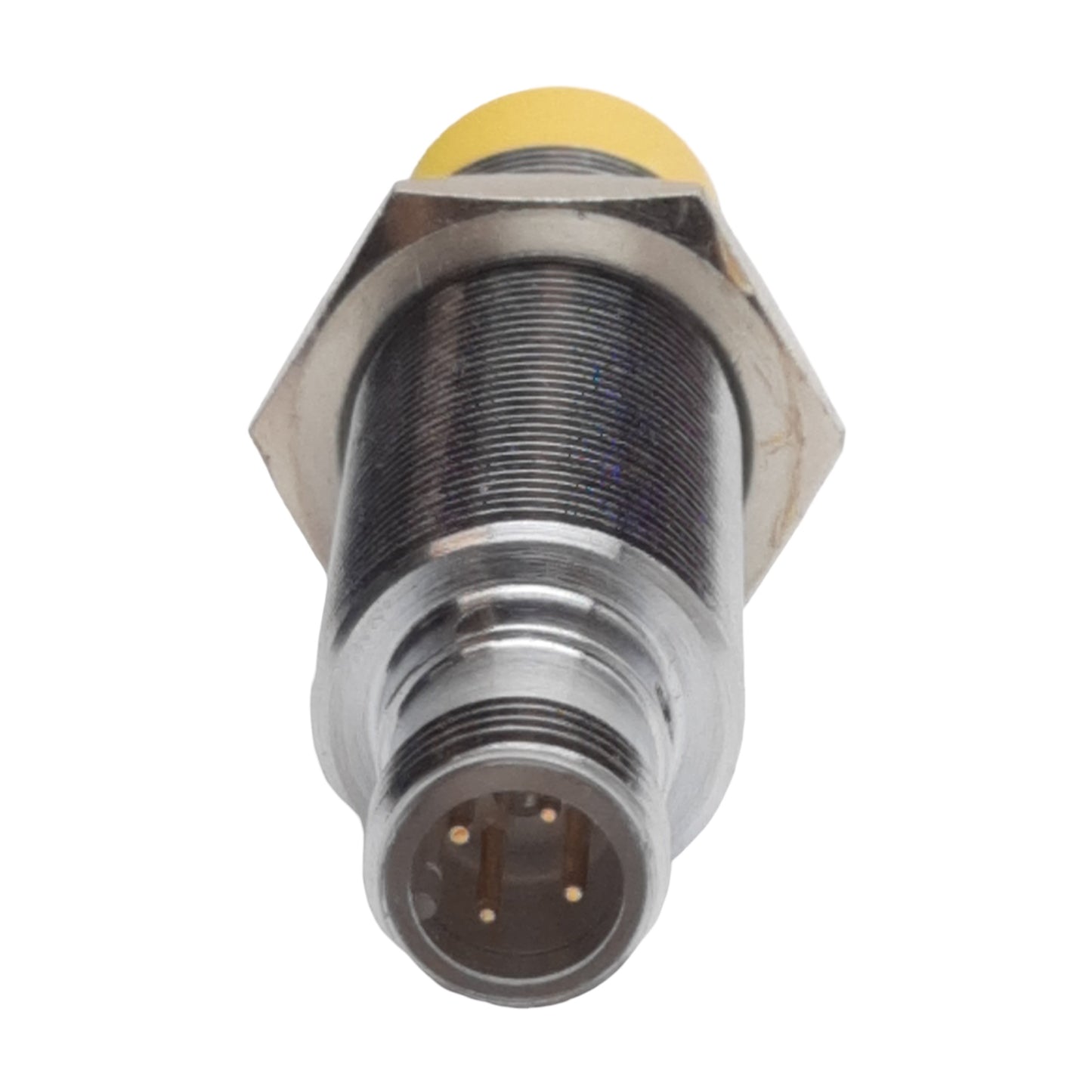 Used Turck TN-M18-H1147 HF Read/Write Head, 45mm Range, 4-Pin M12 Male, 10-30VDC