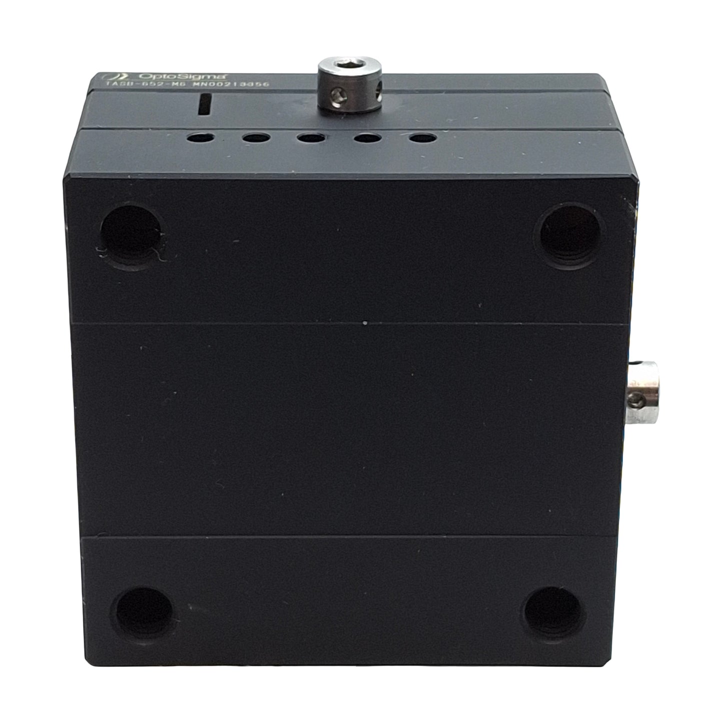Used OptoSigma TASB-652-M6 Dovetail XY Stage, 25mm Travel, 65mm x 65mm Stage