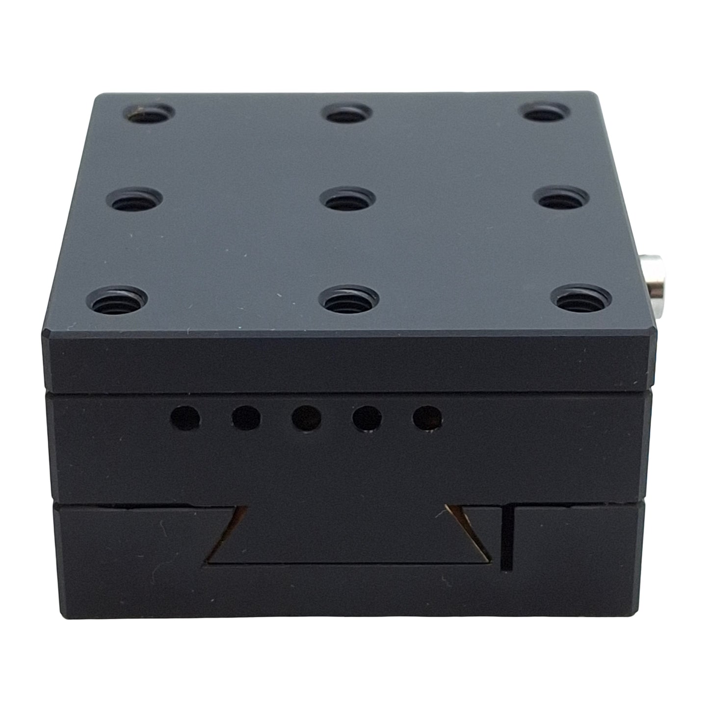 Used OptoSigma TASB-652-M6 Dovetail XY Stage, 25mm Travel, 65mm x 65mm Stage