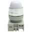 Used IDEC APW299D-W-120V Pilot Light ø22mm Diameter, White, Dome Lens, 120VAC/DC