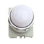 Used IDEC APW299D-W-120V Pilot Light ø22mm Diameter, White, Dome Lens, 120VAC/DC