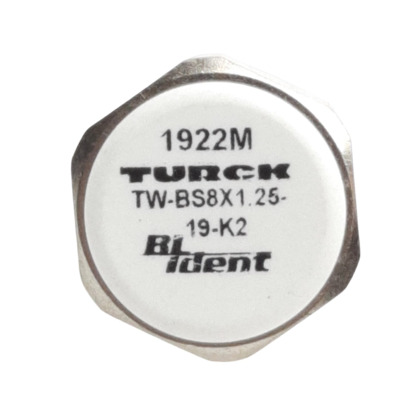 Used Turck TW-BS8X1.25-19-K2 RFID HF Transponder Tag, M8, 2kBytes (FRAM)