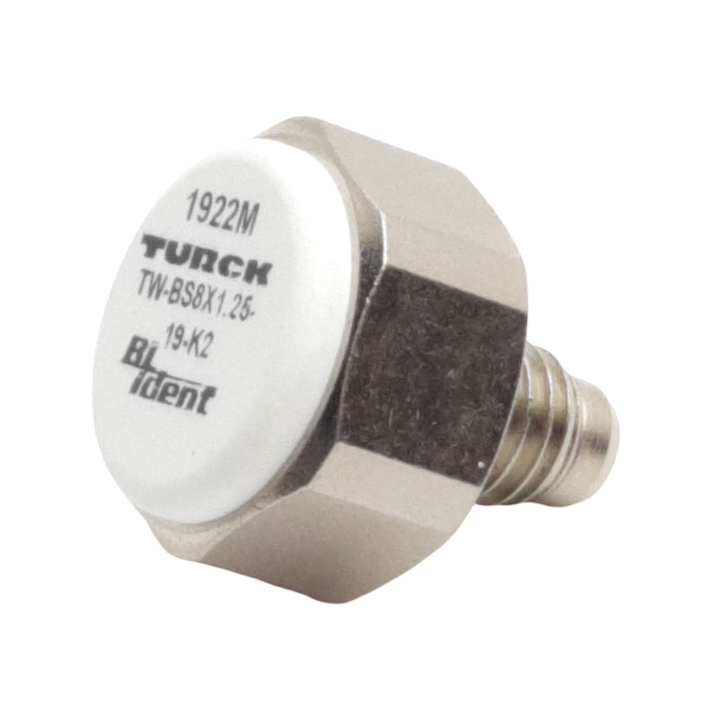 Used Turck TW-BS8X1.25-19-K2 RFID HF Transponder Tag, M8, 2kBytes (FRAM)