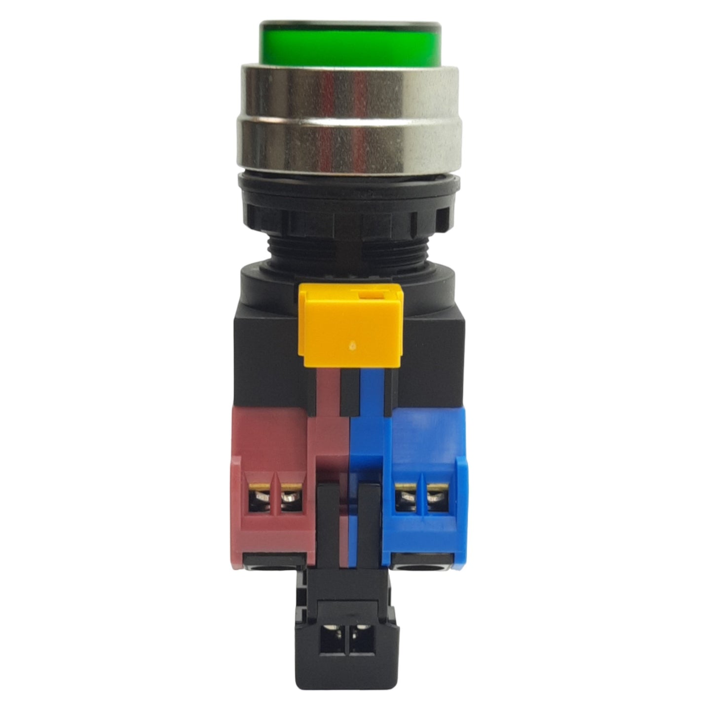 Used IDEC HW4L-M2F11QD-G-120V Push Illuminated Button, ø22mm, Momentary, 1NO 1NC