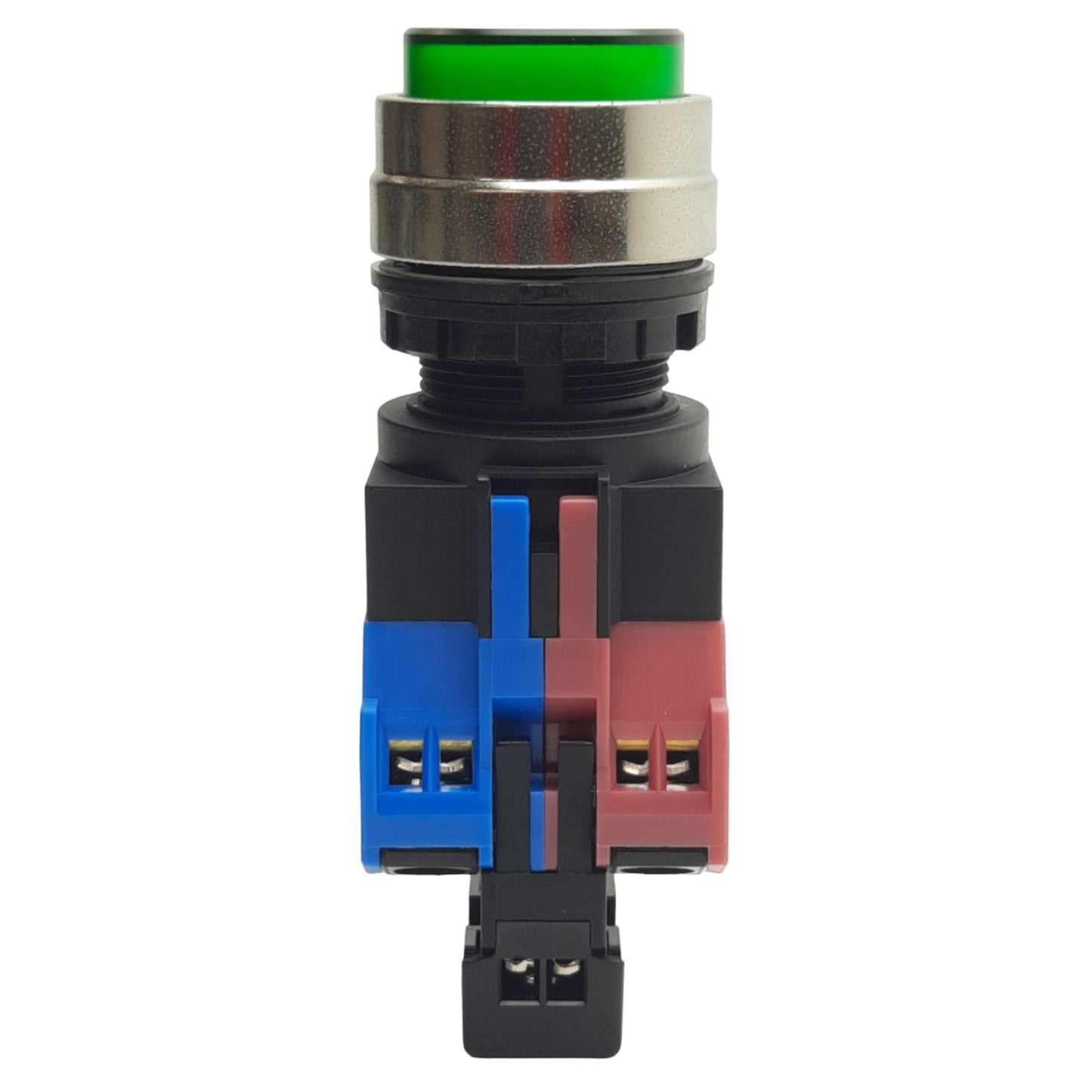Used IDEC HW4L-M2F11QD-G-120V Push Illuminated Button, ø22mm, Momentary, 1NO 1NC