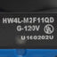 Used IDEC HW4L-M2F11QD-G-120V Push Illuminated Button, ø22mm, Momentary, 1NO 1NC