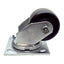 Used Lot of 4 Albion 16TM03201S Top Plate Swivel Caster, ø3.25in, 2in Tread, 700lbs