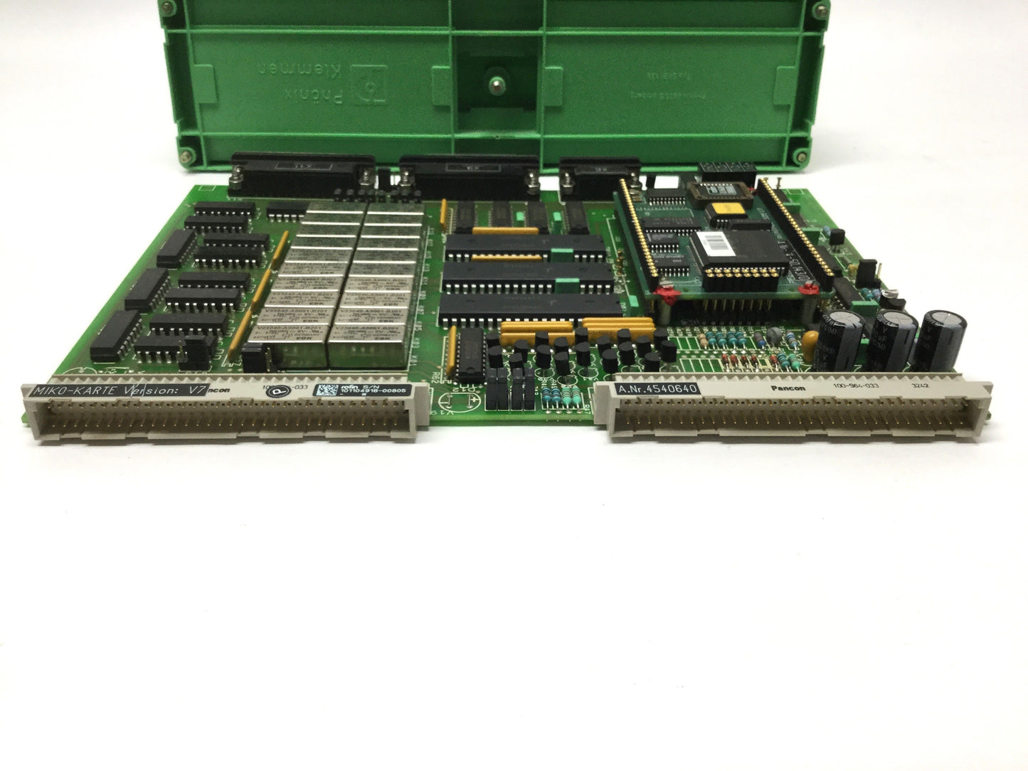 Used Rofin Sinar 4540640 Laser Controller Board w/Screw Terminal Breakout Card Block