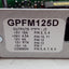 Used Condor GPFM125D Switching Mode Power Supply, 125W, 100-240VAC IN, 5/12/24VDC Out