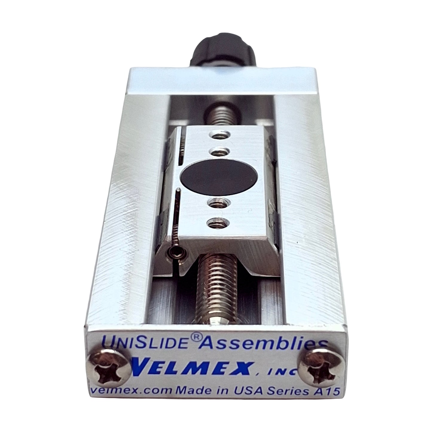 Used Velmex A1503B-S1.5 UniSlide Linear Actuator, 1.5" Travel, 0.05" Lead, 15lbs Load