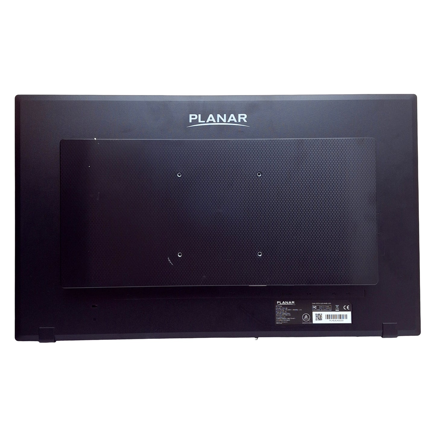 Used Planar PCT2265 Touchscreen Monitor, 22.5in TFT Color LCD, 1920x1080, VESA 100