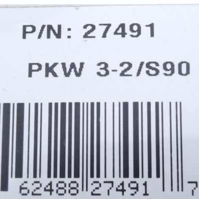 New – Open box Banner PKW 3M-2/S90 PicoFast Cable 3-Pin M8 Female 90° Single-Ended 125VAC/DC 2m