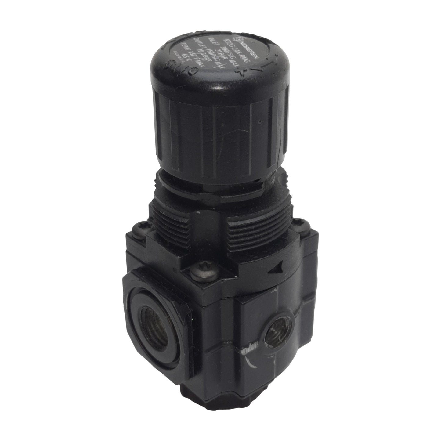 Used Norgren R72G-2AK-RMG Regulator, 300psig In, 150psig Out, 70scfm, 1/4in PTF