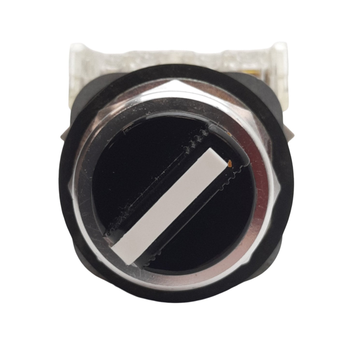 Used Allen Bradley 800T-H2A Maintained Selector Switch, 2-Pos, 2N/O -2N/C, 600VAC 10A