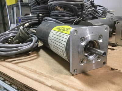 Used Baldor MT-2250 DC Servomotor NEMA 23, 50oz/in 40VDC 5.5A 5000RPM w/Cable *Tested