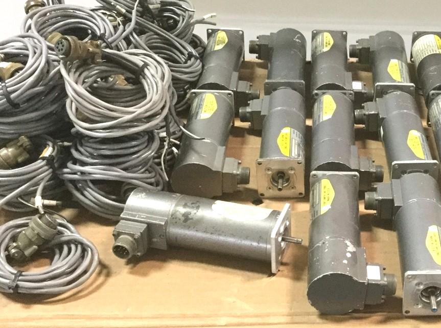 Used Baldor MT-2250 DC Servomotor NEMA 23, 50oz/in 40VDC 5.5A 5000RPM w/Cable *Tested