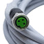 Used Murrelektronik 7000-08041-2500500 M8 3Pole Female Single-Ended Cord 60VDC 5m