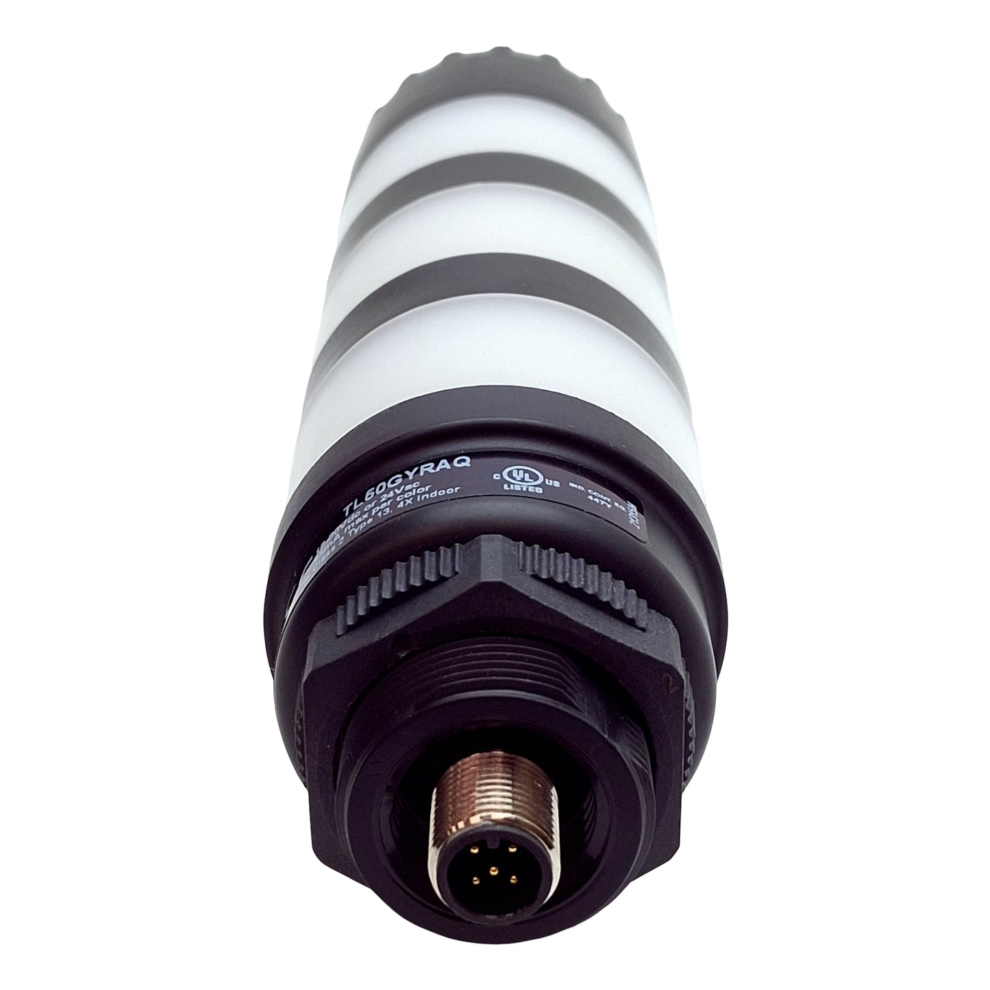 Used Banner TL50GYRAQ Light Tower 3-Color Green Yellow Red, Alarm, M12 5-Pin 18-30VDC