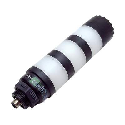 Used Banner TL50GYRAQ Light Tower 3-Color Green Yellow Red, Alarm, M12 5-Pin 18-30VDC