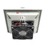 Used Hoffman HF0924414 nvent Side-Mount Filter Fan Lt Gray, 24VDC, 70 CFM, 8x8x4"