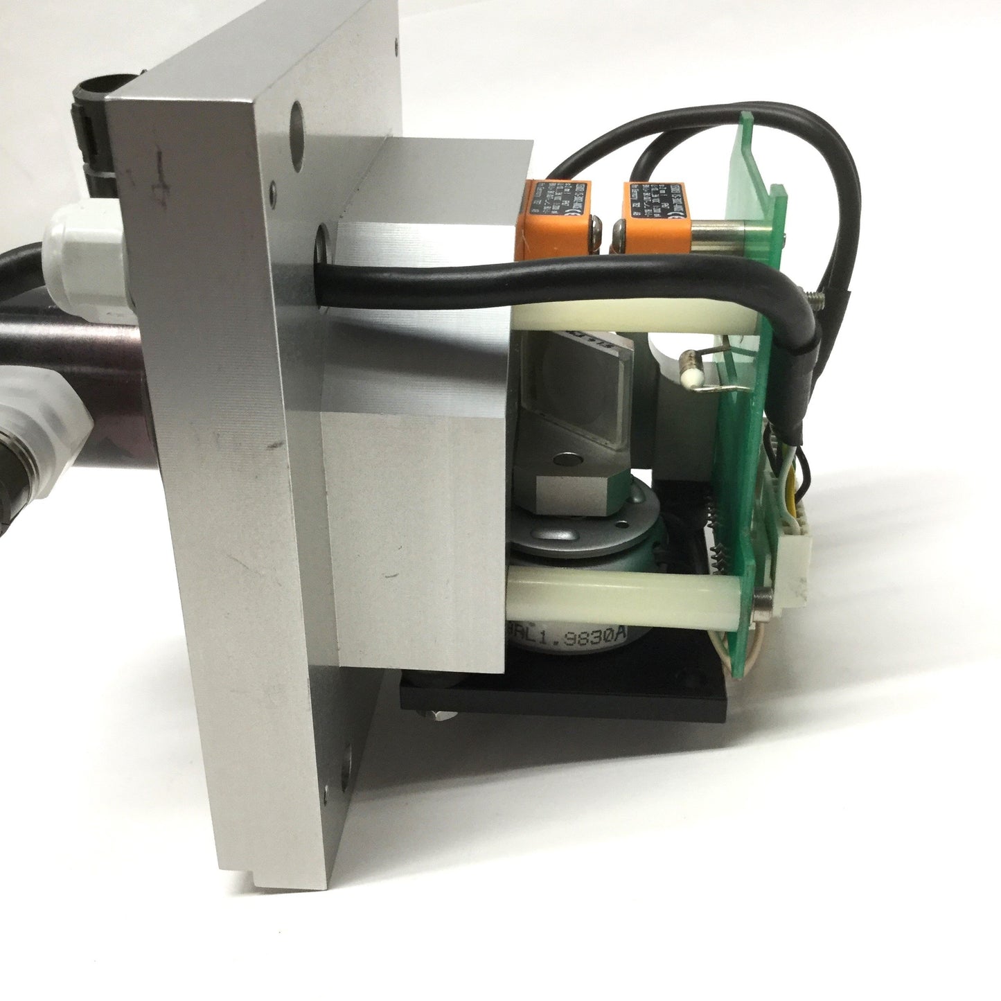 Used GSI Lumonics JK700 Laser Process Solenoid Shutter Assembly and Beam Dump