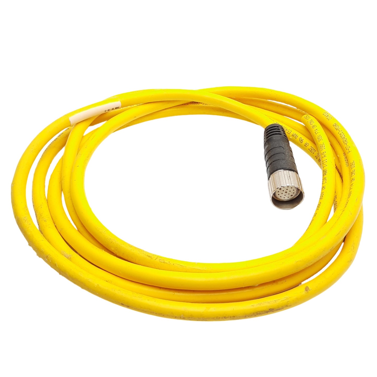Used Turck CKM 19-19 Actuator/Sensor Cord, M23 19-Pin Female, 150V 9A, 3m Length
