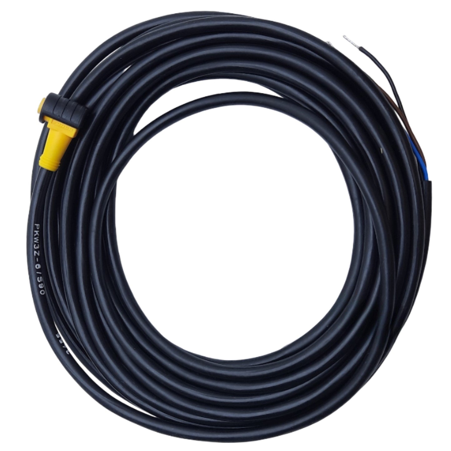 New Turck PKW 3Z-6/S90 PicoFast Snap-On Cable, 3Pin M8 Female 90° Angle 125VAC, 6m