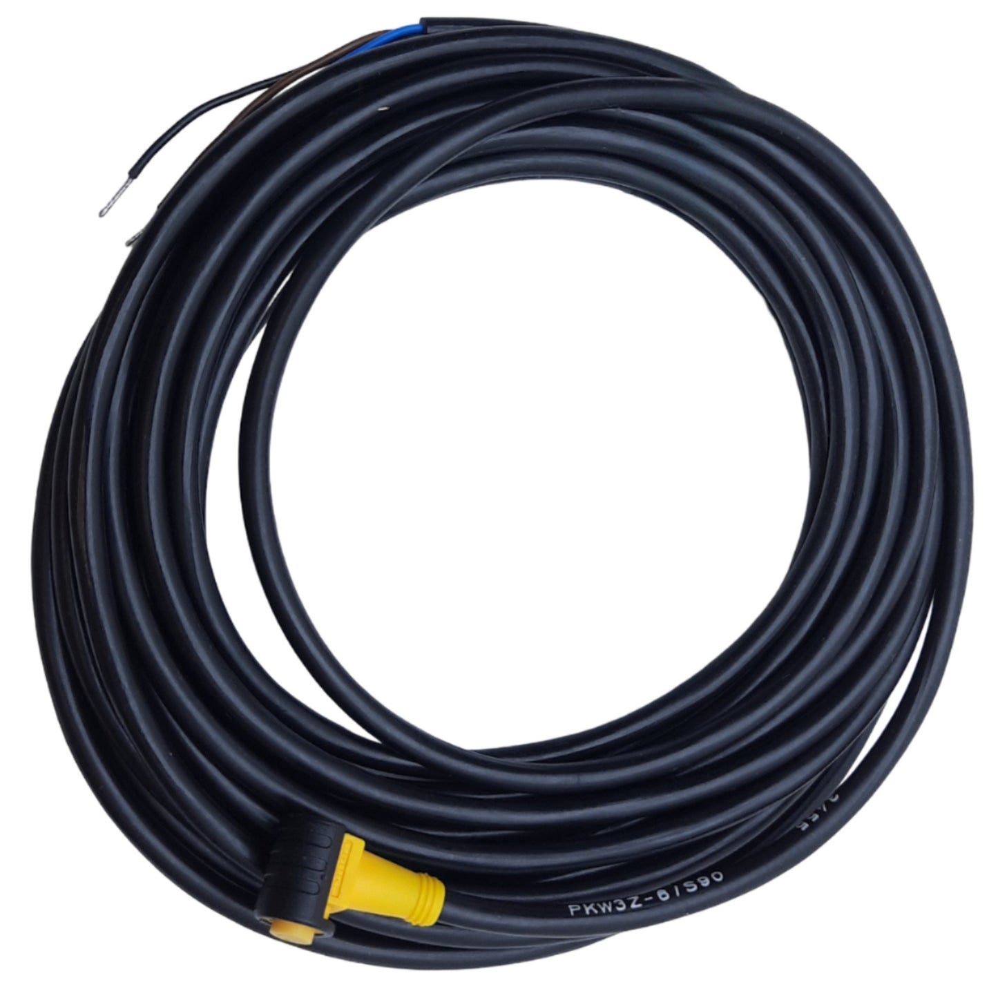 New Turck PKW 3Z-6/S90 PicoFast Snap-On Cable, 3Pin M8 Female 90° Angle 125VAC, 6m