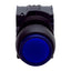 Used Allen Bradley 800FP-LE6PQ3WQ20 Blue Illuminated Momentary Pushbutton 22.5mm 2NO