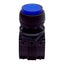 Used Allen Bradley 800FP-LE6PQ3WQ20 Blue Illuminated Momentary Pushbutton 22.5mm 2NO