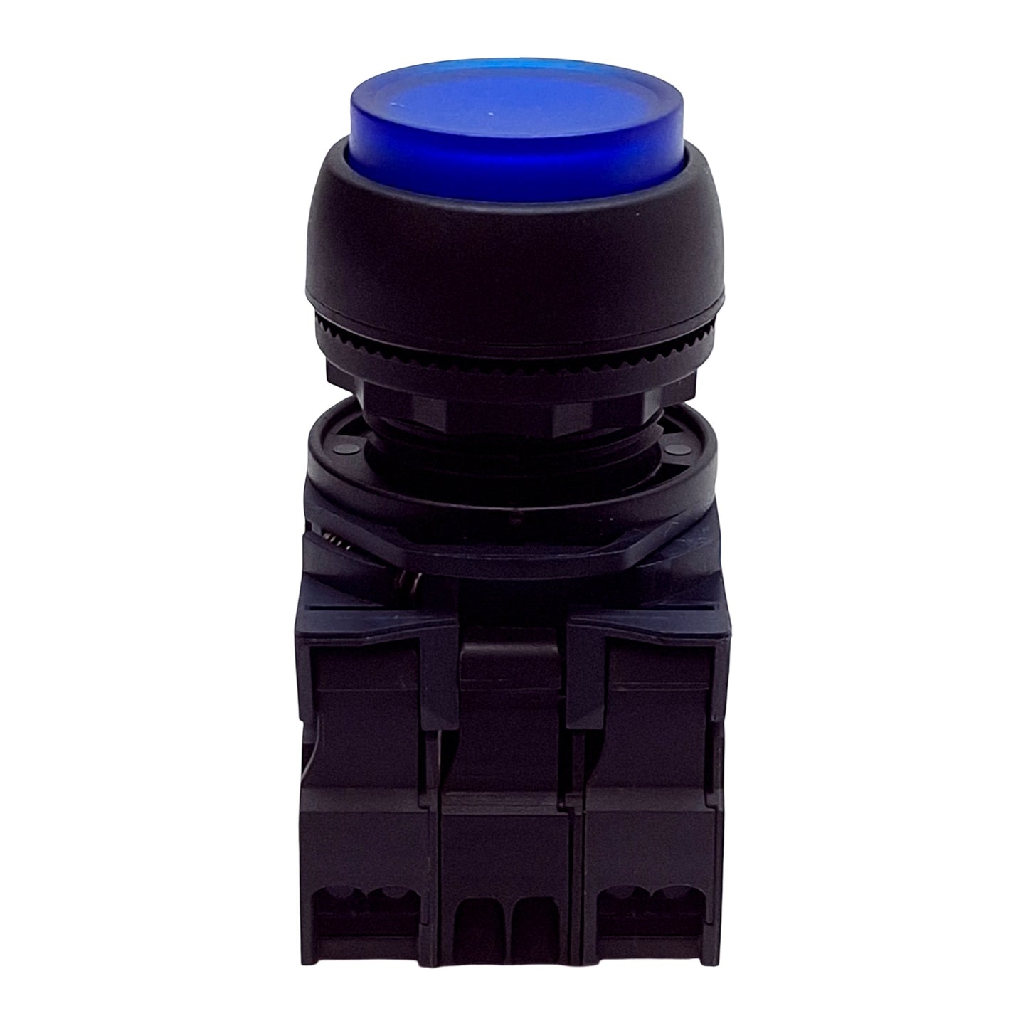 Used Allen Bradley 800FP-LE6PQ3WQ20 Blue Illuminated Momentary Pushbutton 22.5mm 2NO